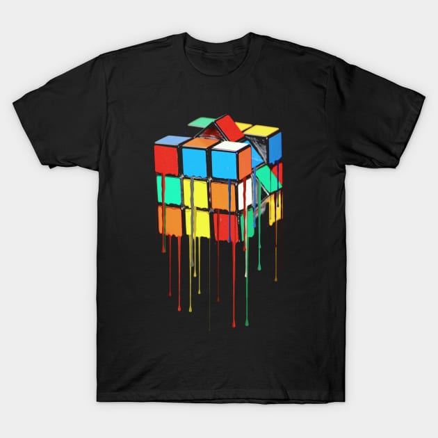 Dripping Rubic T-Shirt by bobyberto